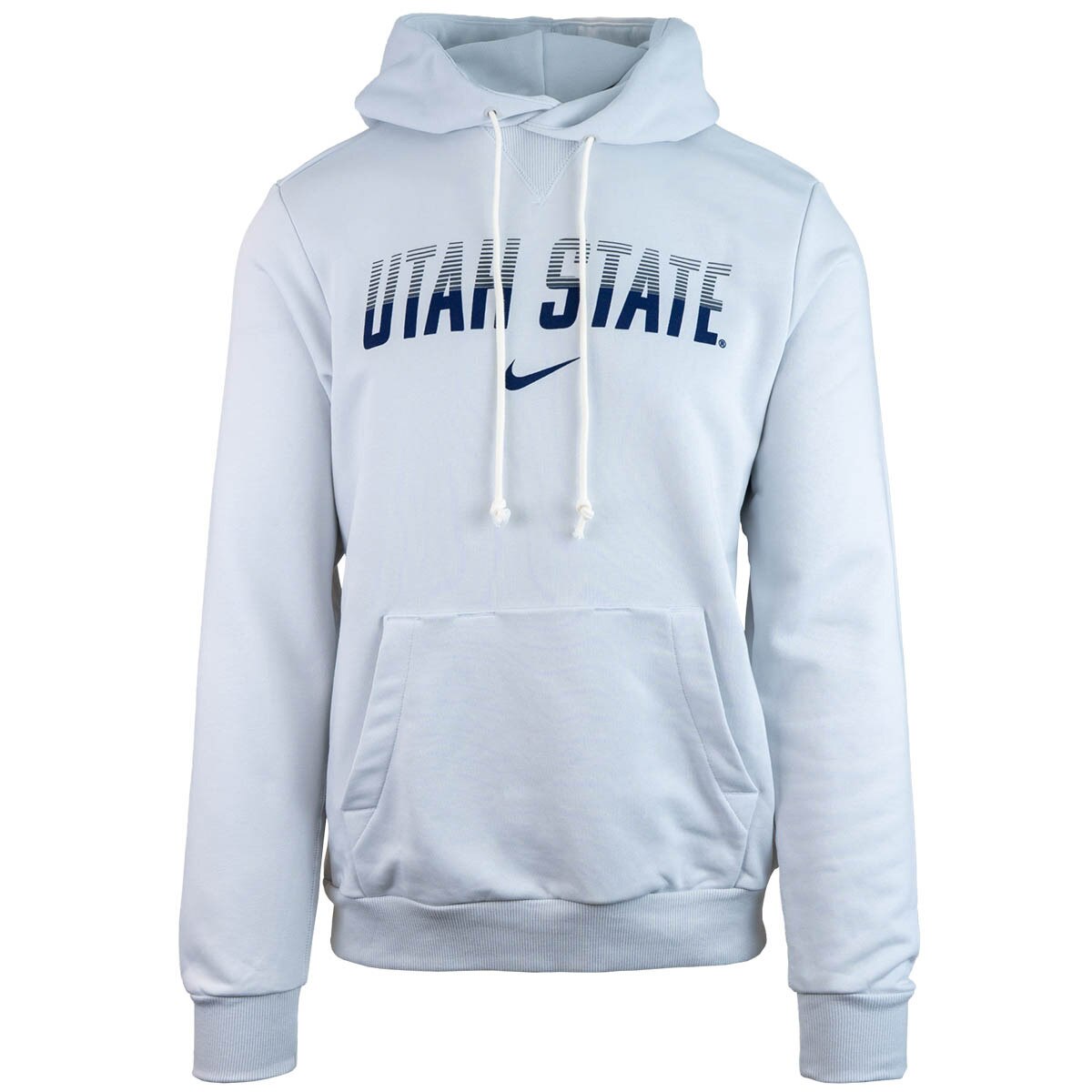 Nike utah state gray unisex dri-fit sweatshirt hoodie